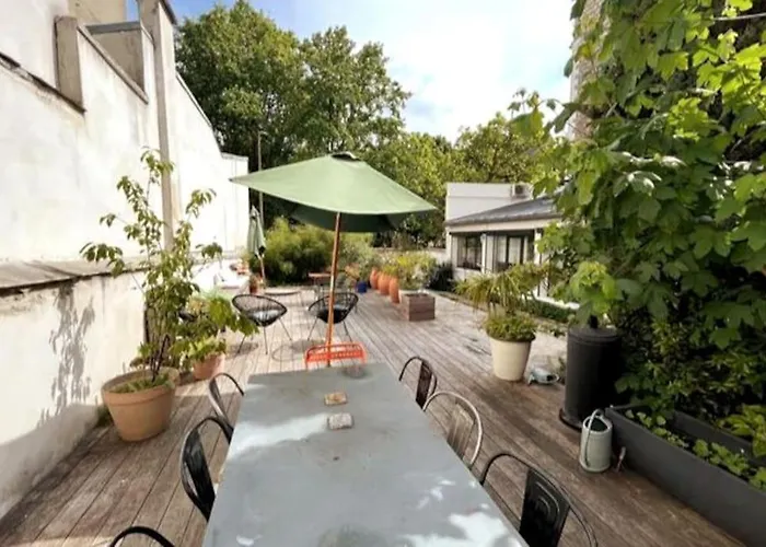 Loft Familial Avec Grand Jardin Verdoyant